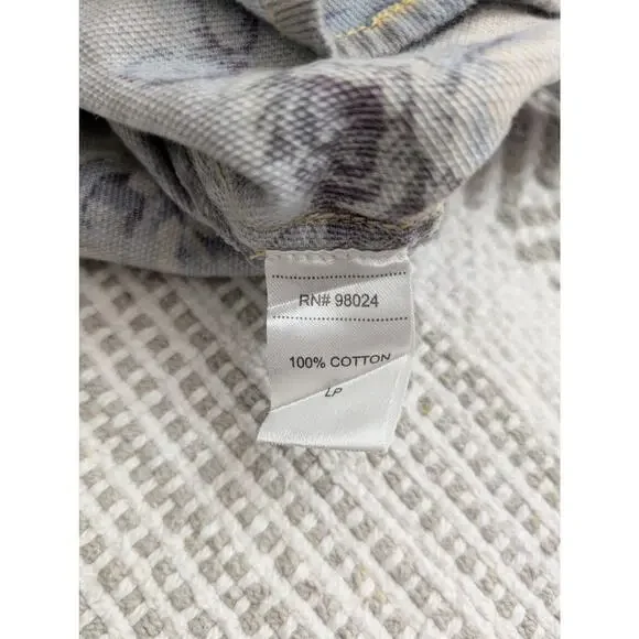 Anthropologie Love The Label button down shirt size lp - Picture 7 of 10